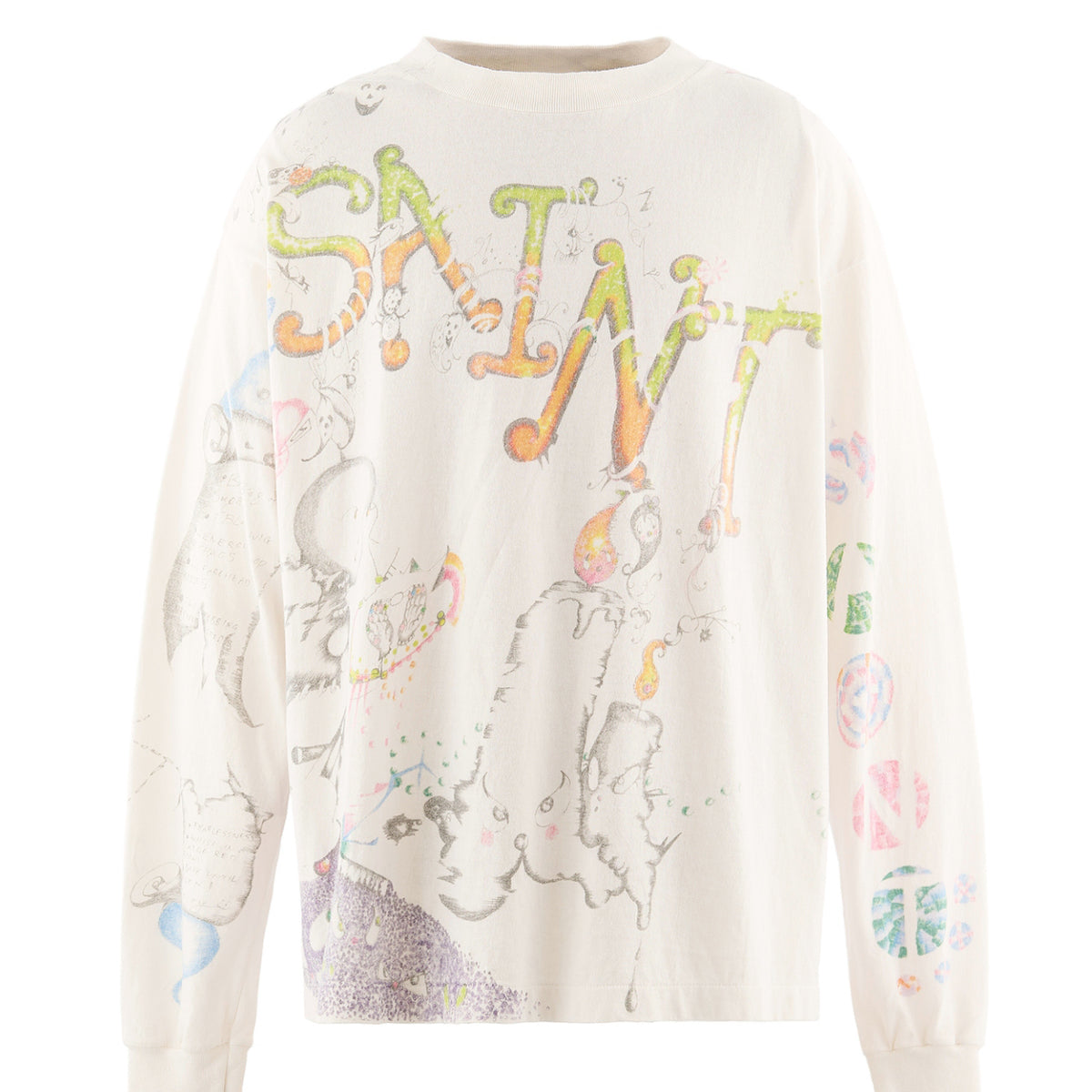 SAINT Mxxxxxx × Coco Star Sims コラボレーション LS T-SHIRT/COCO