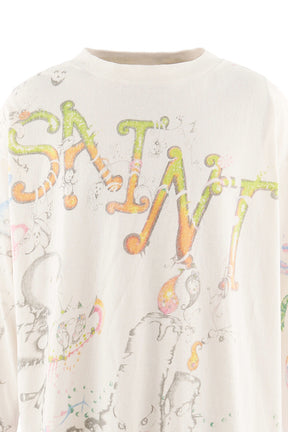LS T-SHIRT/COCO / WHT