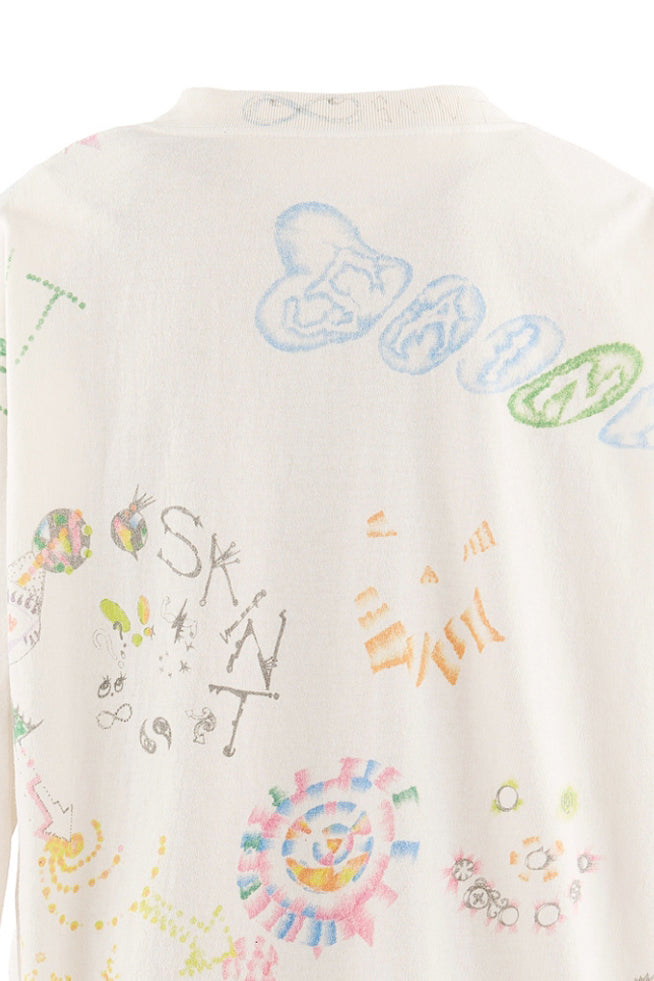 LS T-SHIRT/COCO / WHT