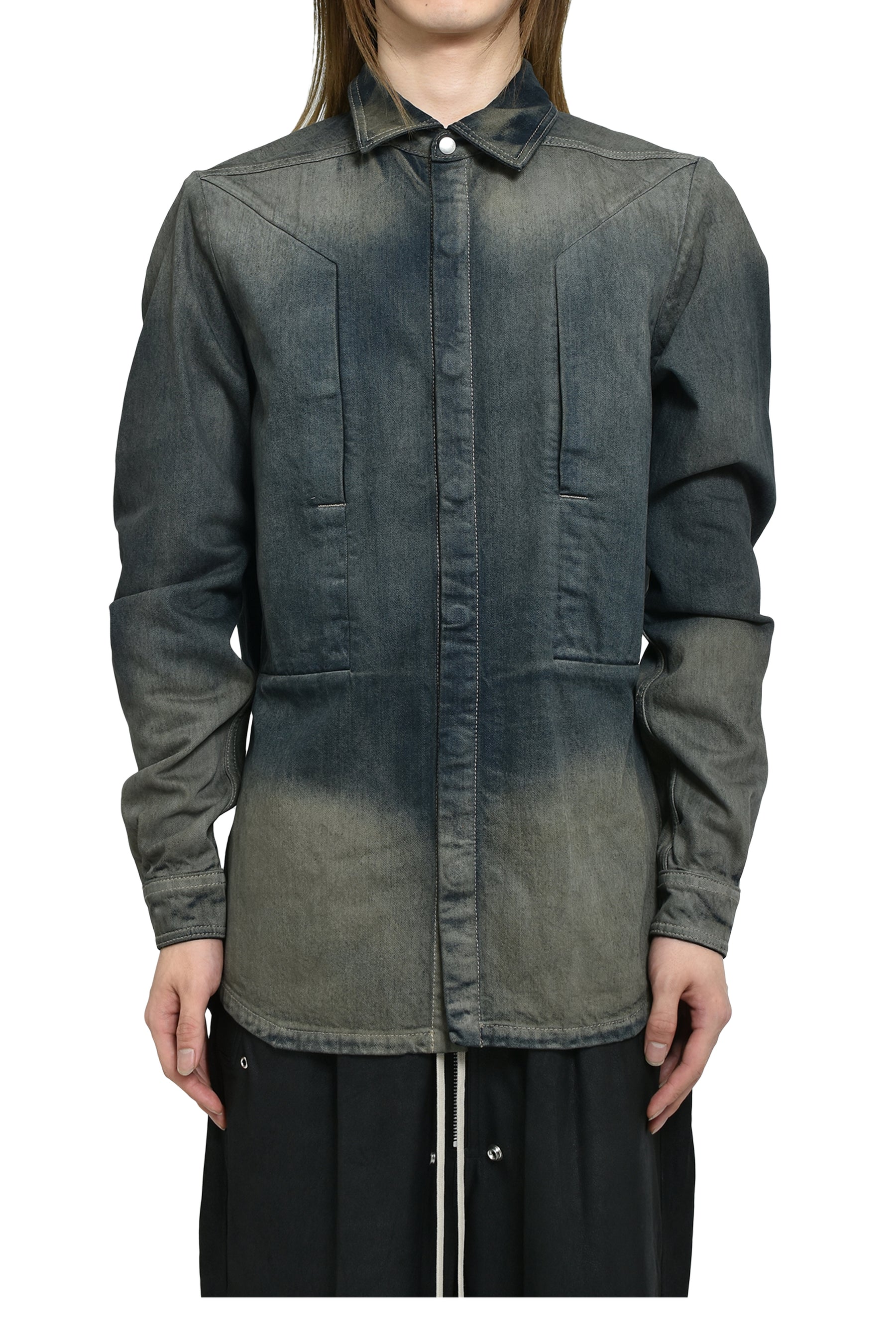 Rick Owens リックオウエンス FW25 FOGPOCKET OUTERSHIRT / DRKDUST