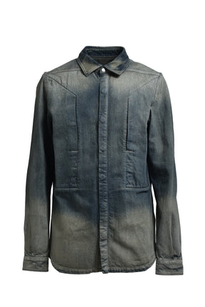 FOGPOCKET OUTERSHIRT / DRKDUST DEGRADE
