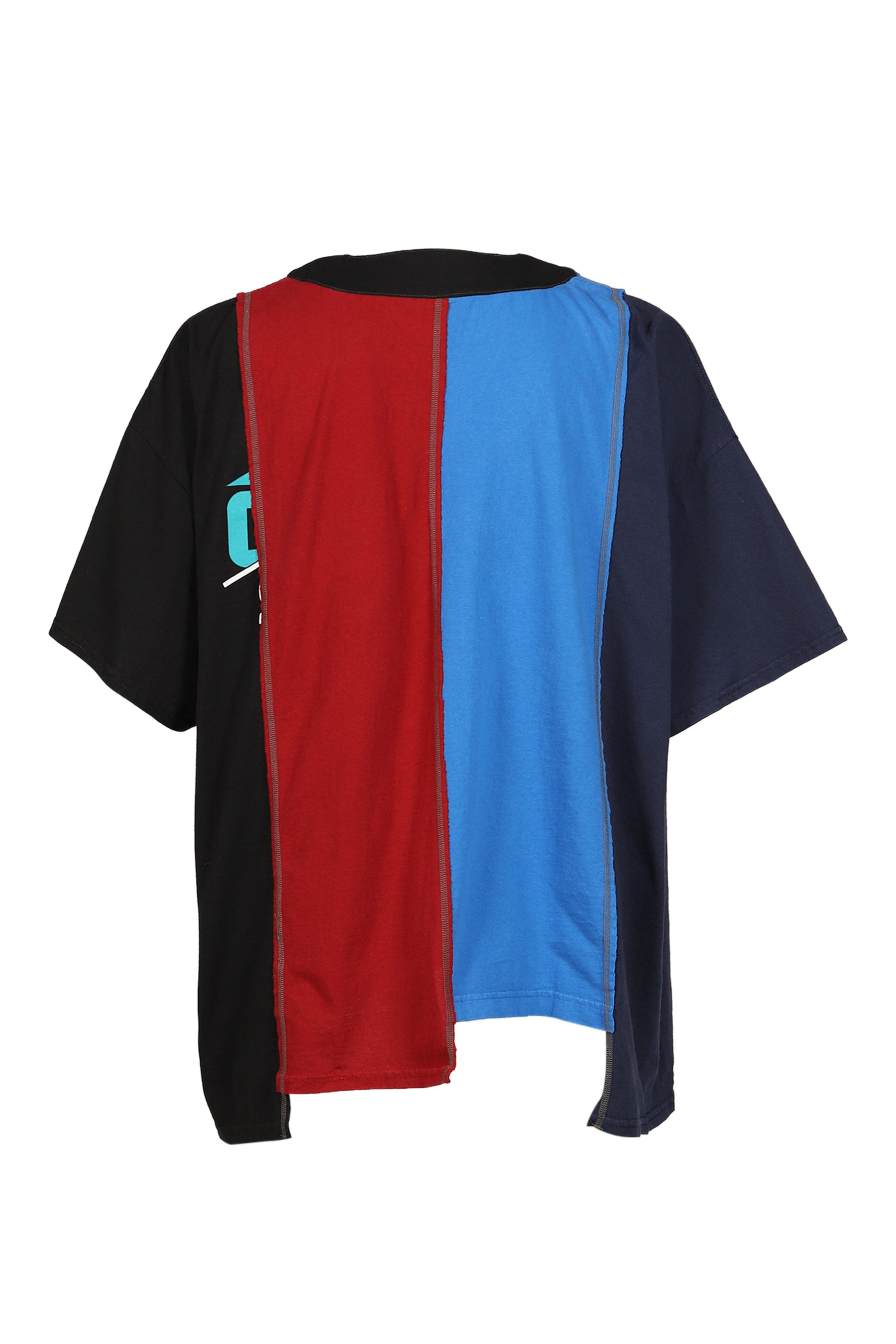 4 CUT WIDE BASEBALL TEE - COLLEGE  / ASSORTED