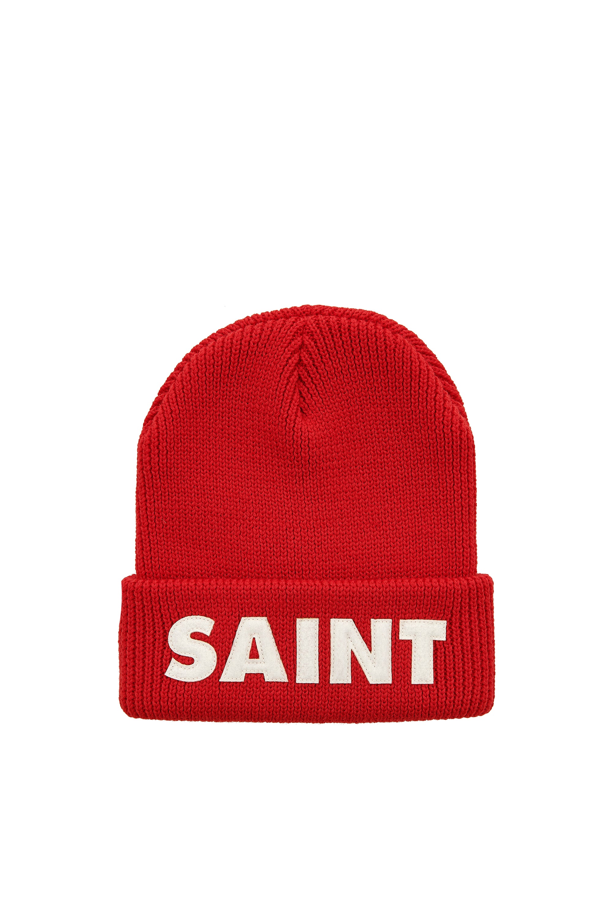 SAINT Mxxxxxx FW23 KNIT CAP/SAINT / RED - NUBIAN