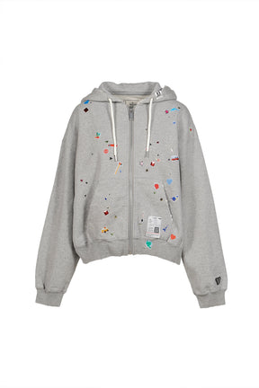 KIDS STICKER PARKA / GRY