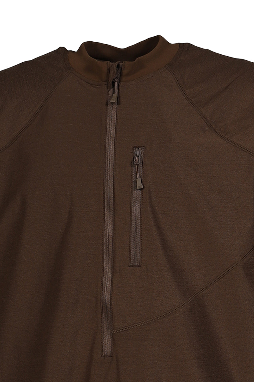 TECH RUN-GUN S/S TEE / BRW GRY