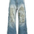 COATING SIDE BUTTON DENIM PANTS / IND