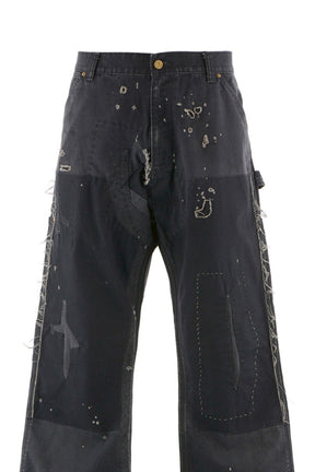 jonnlynx 未使用 embroidery pants jonnlynx 未使用 embroidery pants jonnlynx 未使用 embroidery pants