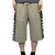 PANELLED RAW CUT OFF SWEATPANT / SEAL HEATHER / IRON GRY