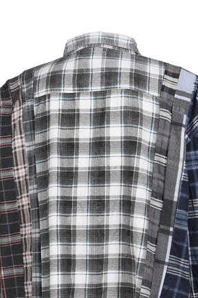 FLANNEL SHIRT -> 7 CUTS WIDE SHIRT / ASSORTED