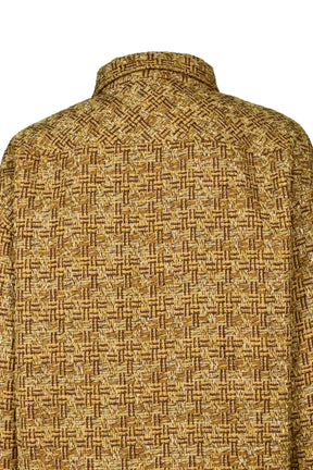 TWEED SHIRT JACKET / YEL
