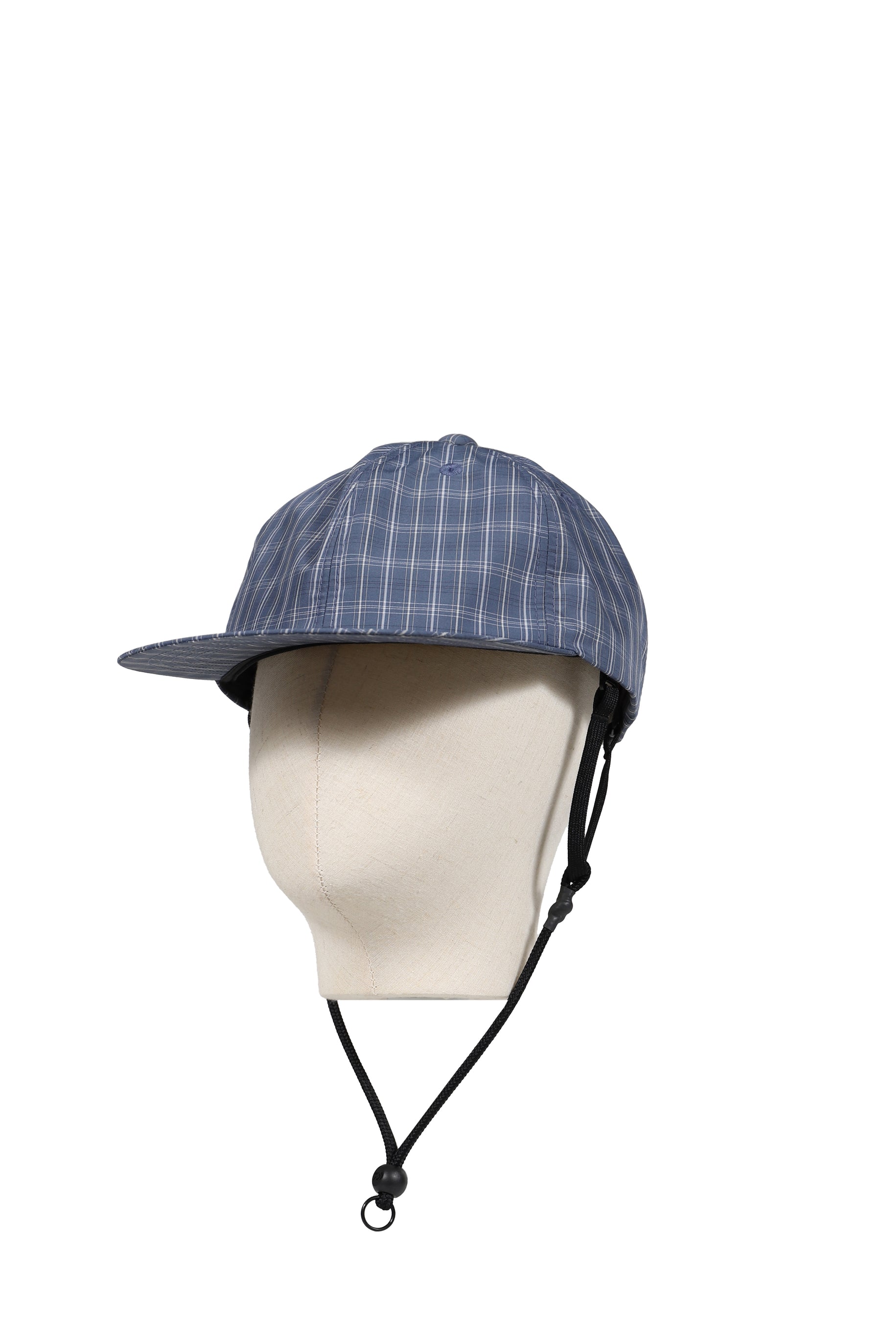 TECH 6PANEL CAP SUMMER PLAID / SMOKE BLU