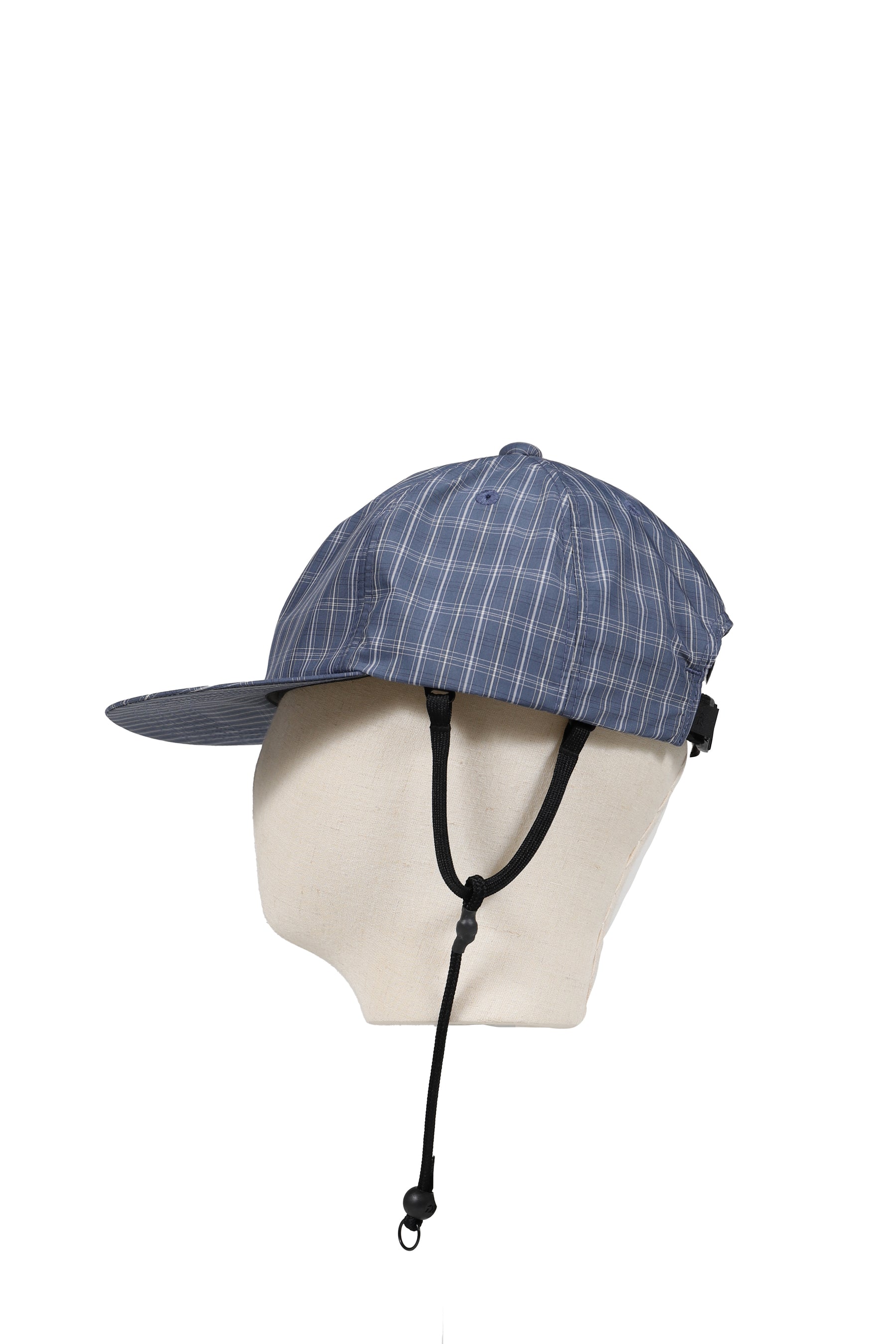 TECH 6PANEL CAP SUMMER PLAID / SMOKE BLU