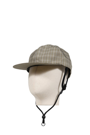 TECH 6PANEL CAP SUMMER PLAID / SAGE GRY