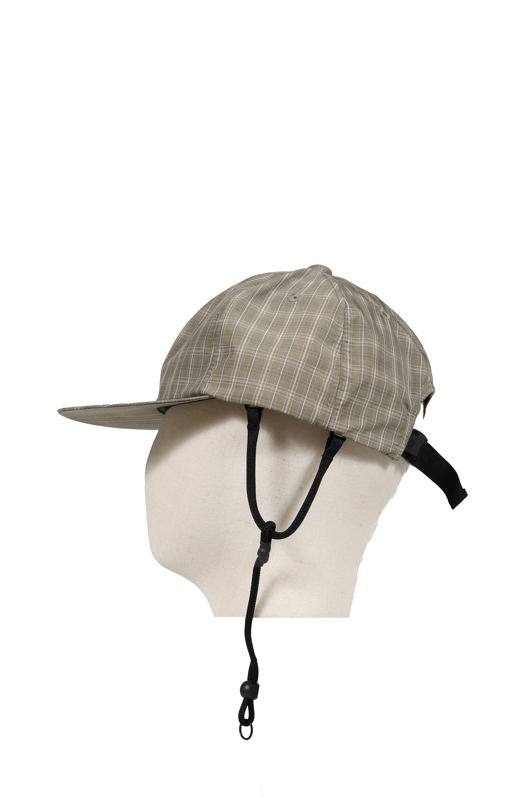 TECH 6PANEL CAP SUMMER PLAID / SAGE GRY