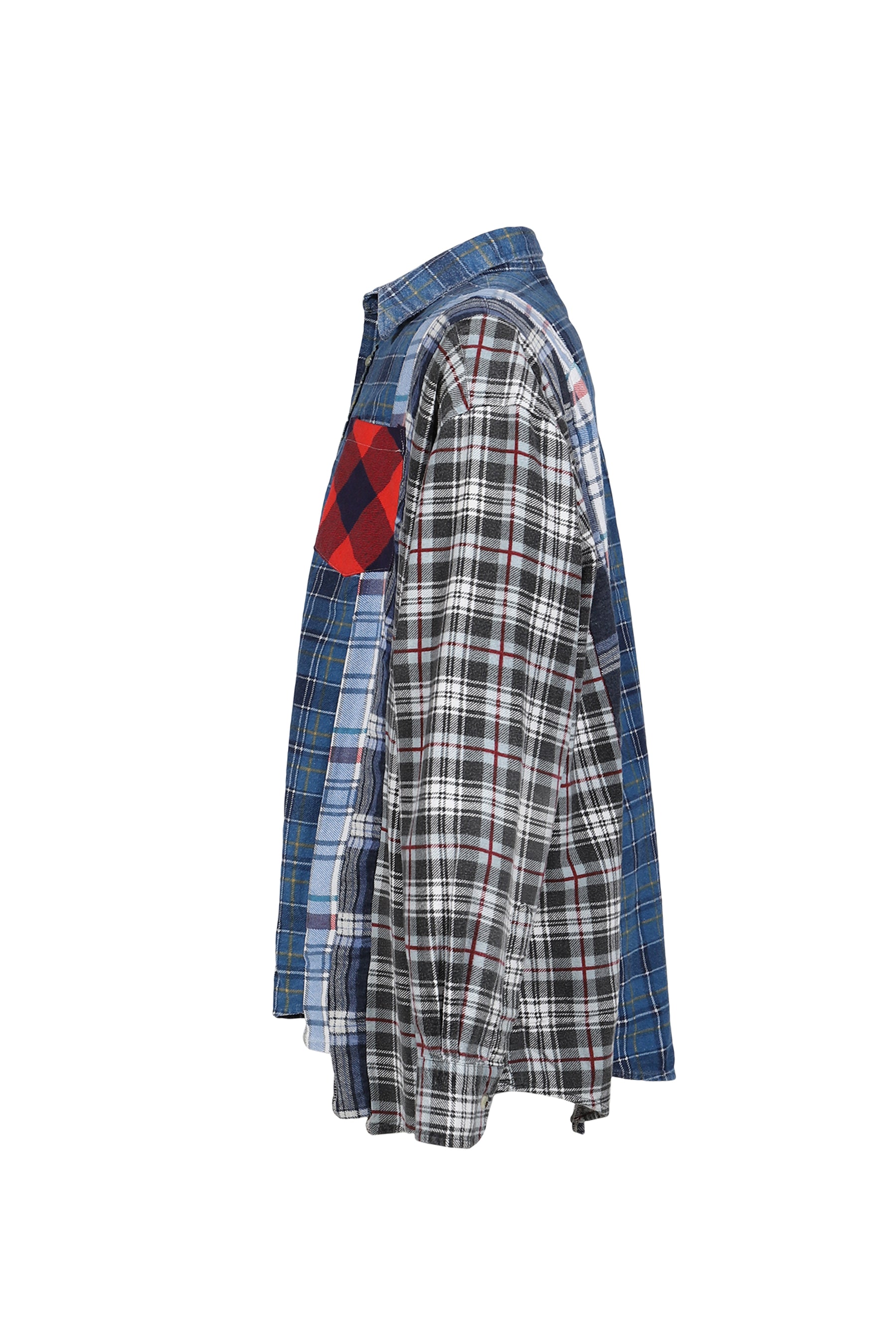 FLANNEL SHIRT -> 7 CUTS WIDE SHIRT / ASSORTED