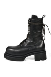 LACE UP BOGUN / BLK