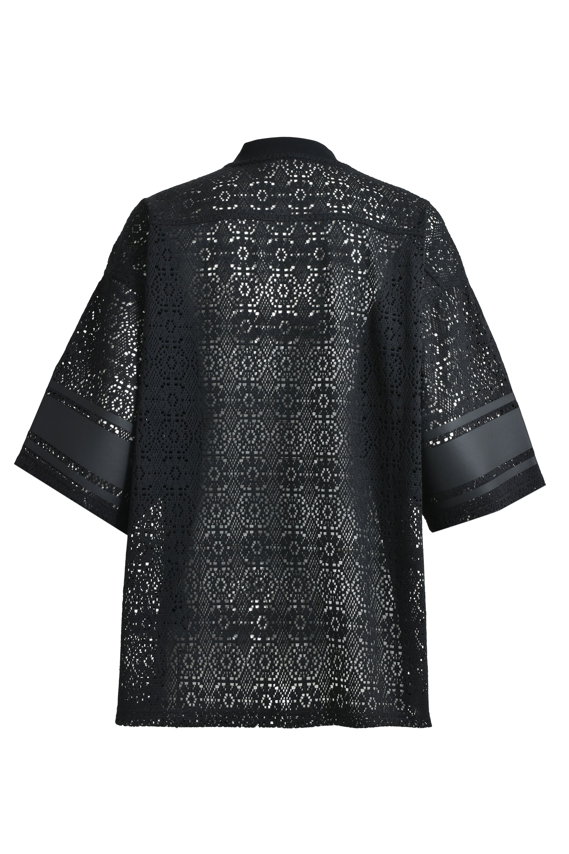 BREATH CROCHET SS GAME SHIRT / BLK