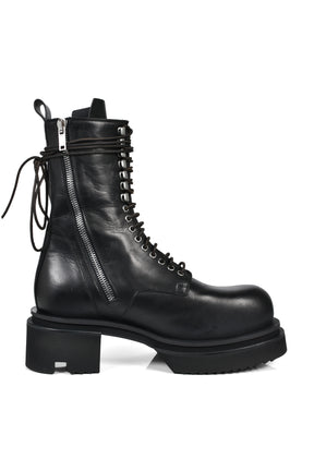 LACE UP BOGUN / BLK