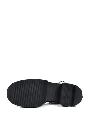 LACE UP BOGUN / BLK