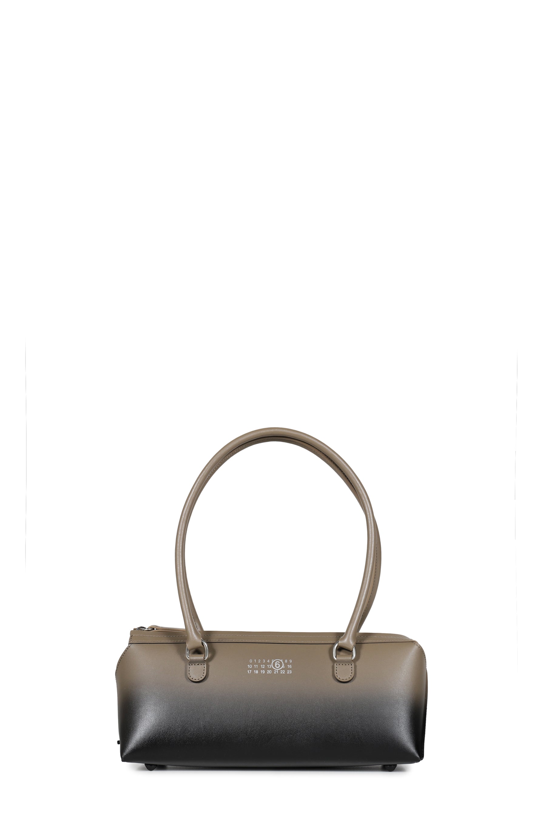 NEW BAULETTO J MEDIUM / EARTH + SPRUZZATURA NERA
