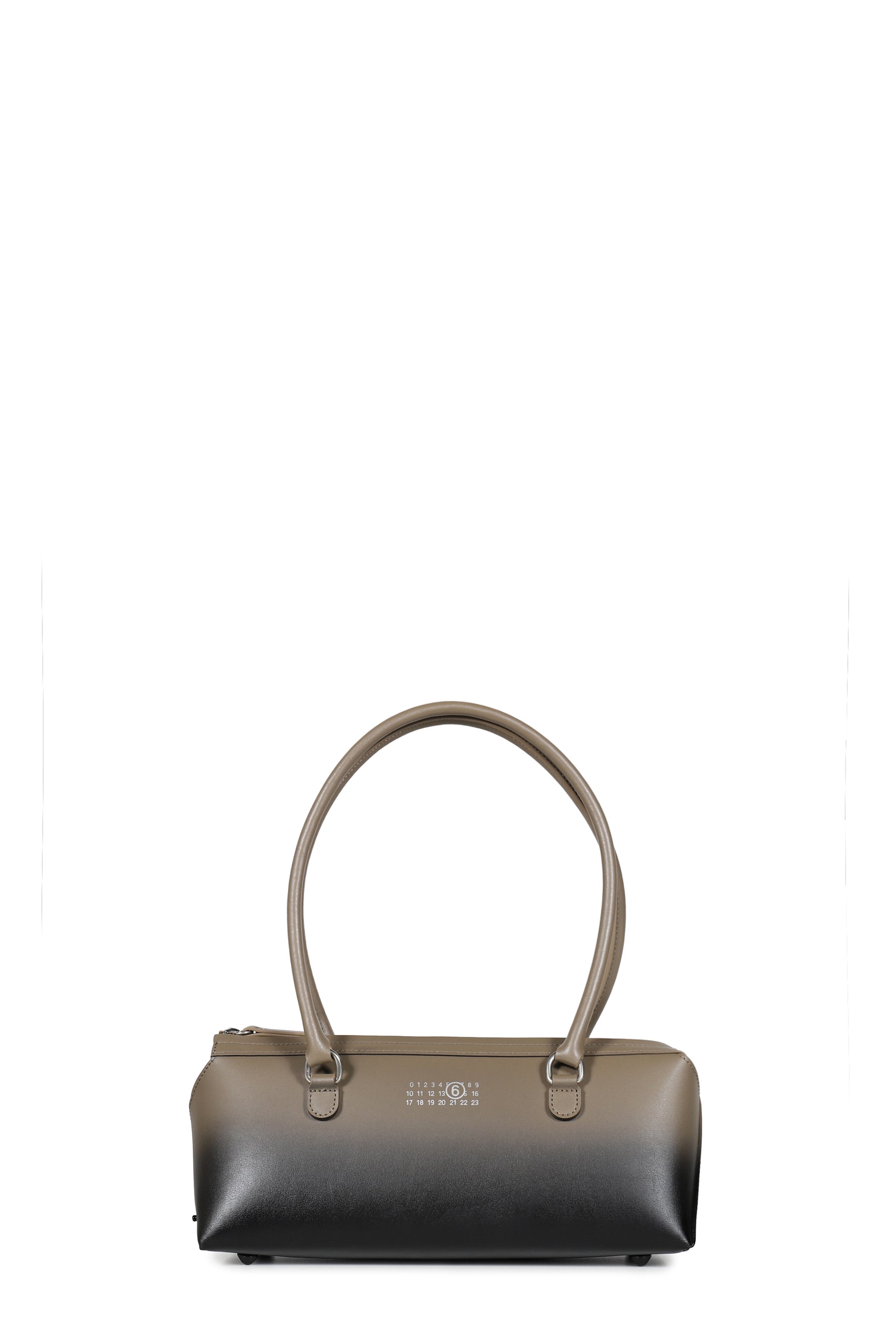 NEW BAULETTO J MEDIUM / EARTH + SPRUZZATURA NERA