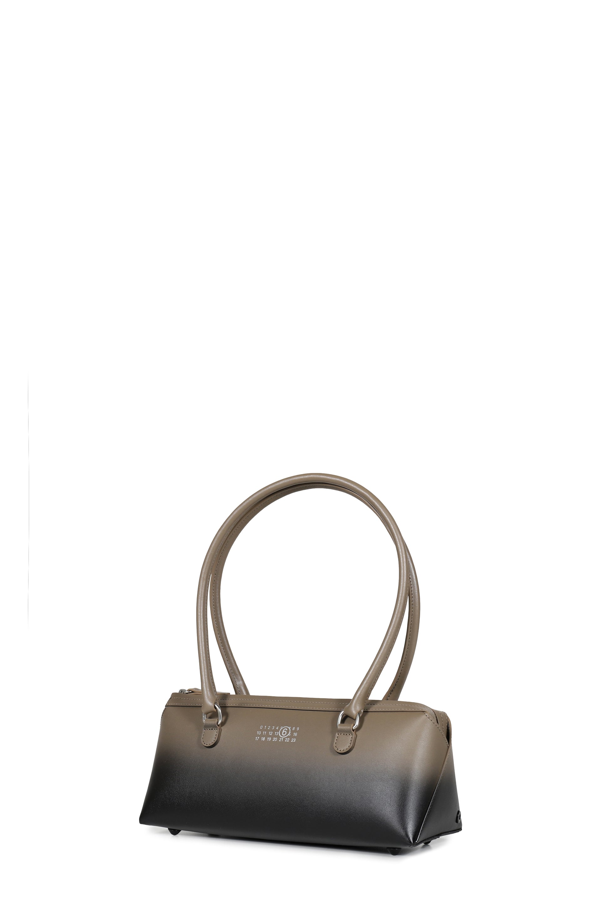 NEW BAULETTO J MEDIUM / EARTH + SPRUZZATURA NERA