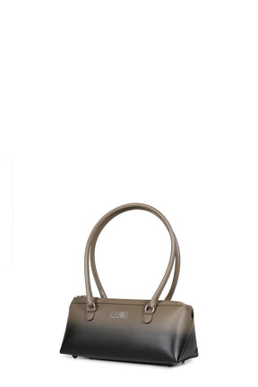 NEW BAULETTO J MEDIUM / EARTH + SPRUZZATURA NERA