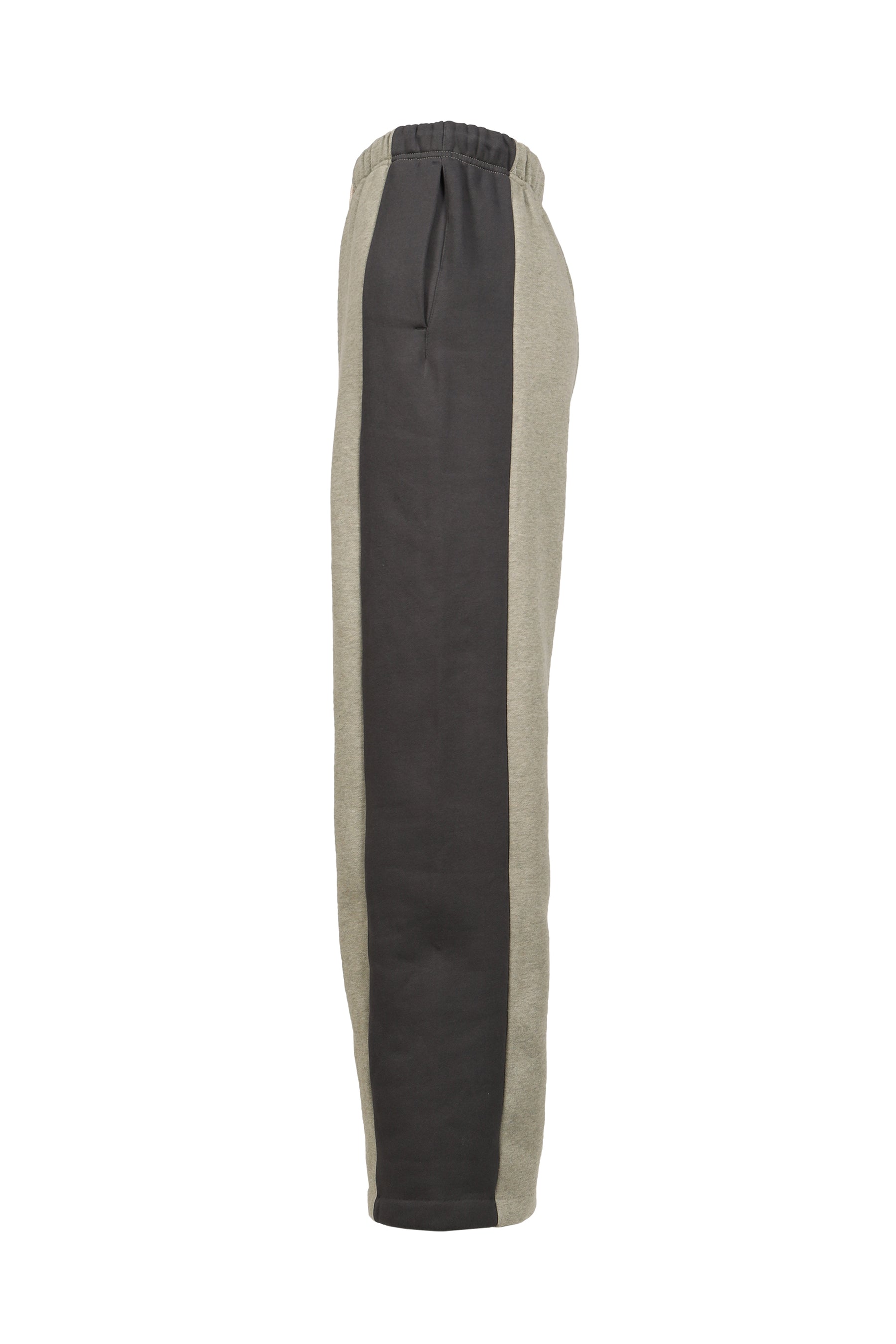 PANELLED LOUNGE PANT / SEAL HEATHER/ IRON GRY