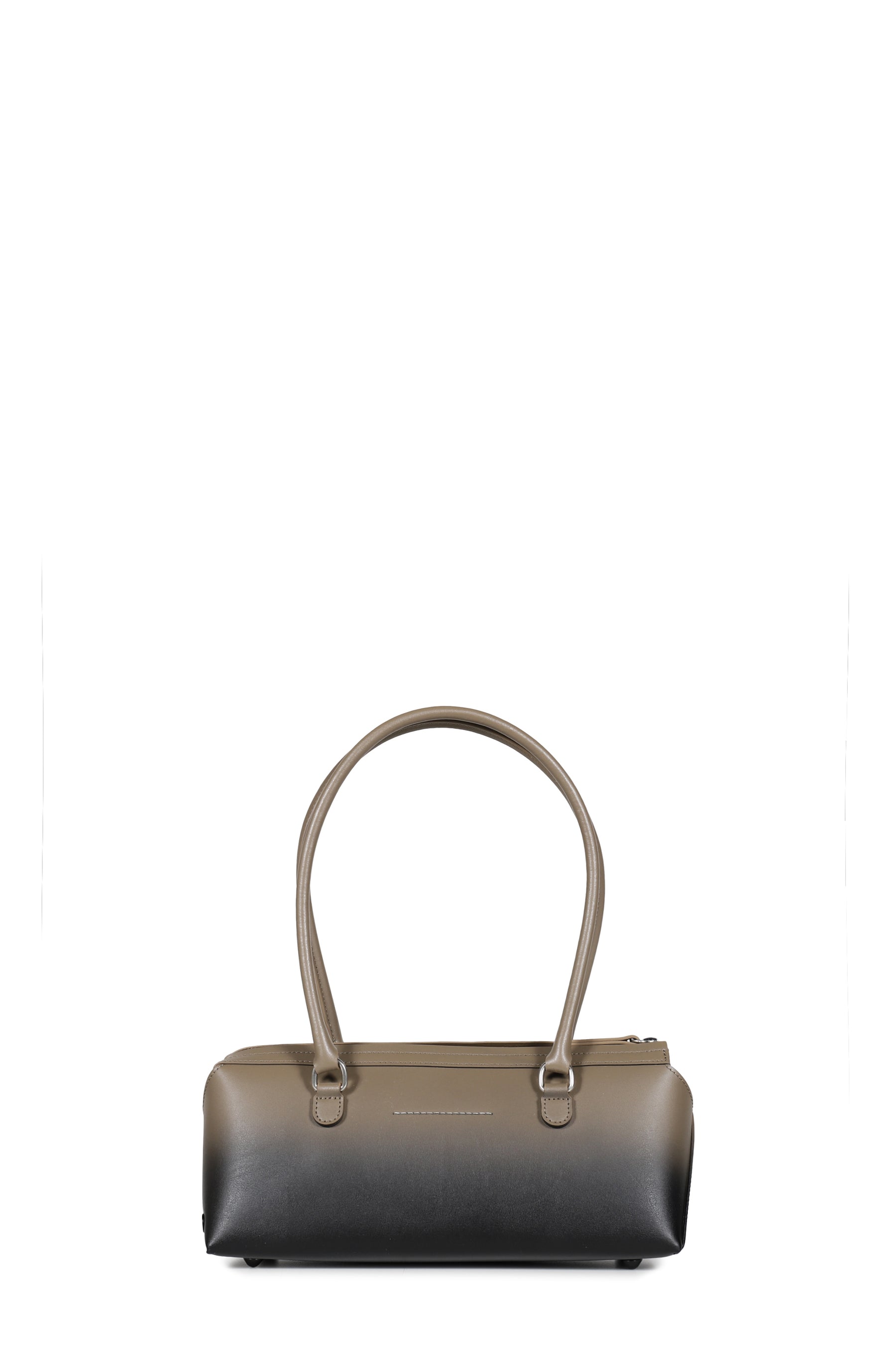 NEW BAULETTO J MEDIUM / EARTH + SPRUZZATURA NERA