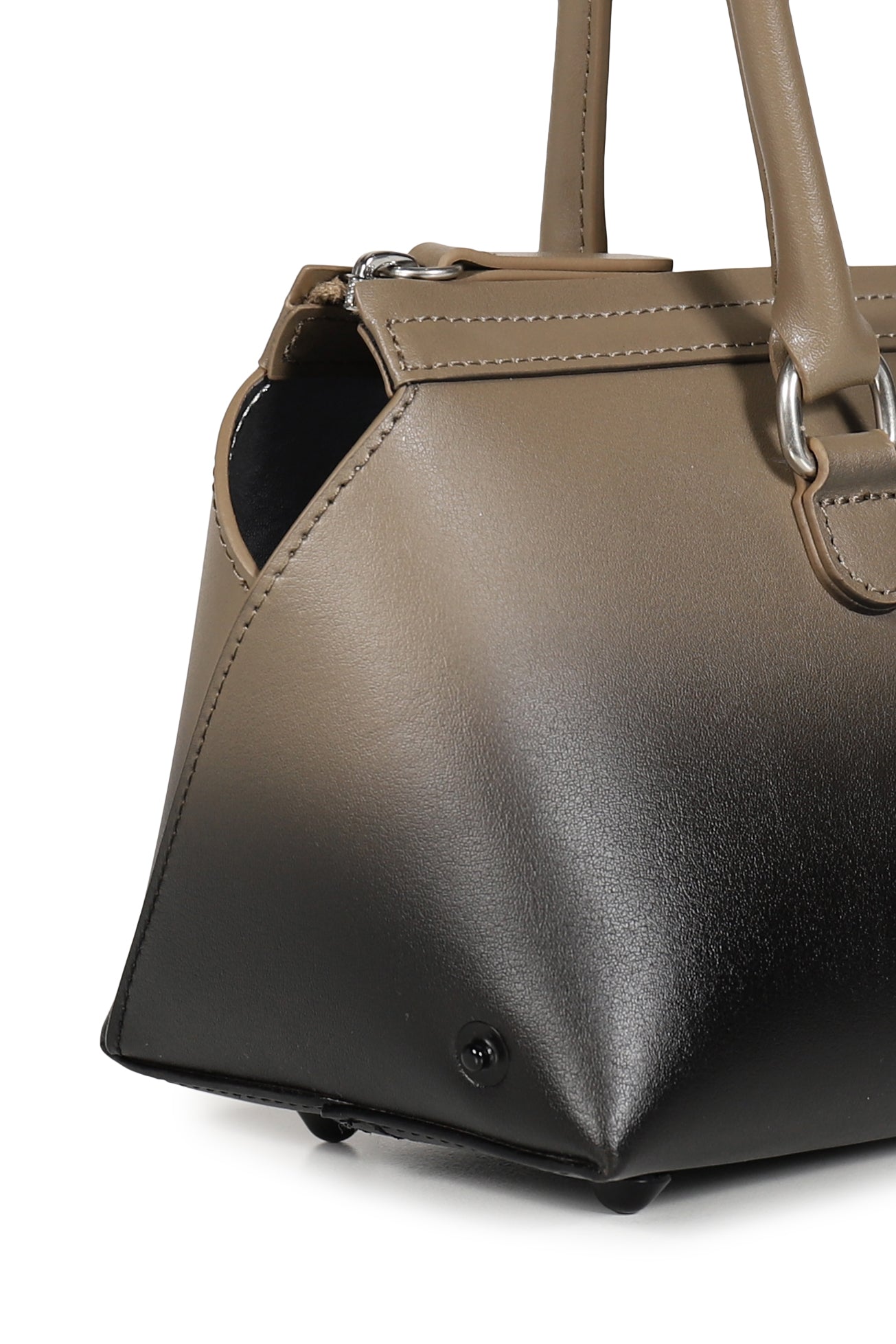 NEW BAULETTO J MEDIUM / EARTH + SPRUZZATURA NERA