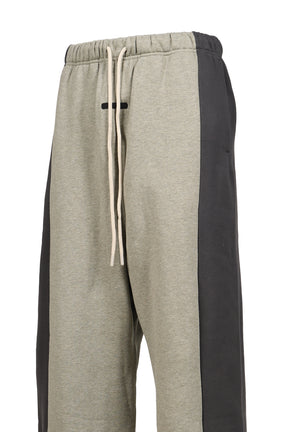 PANELLED LOUNGE PANT / SEAL HEATHER/ IRON GRY