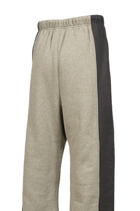 PANELLED LOUNGE PANT / SEAL HEATHER/ IRON GRY