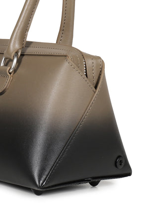 NEW BAULETTO J MEDIUM / EARTH + SPRUZZATURA NERA