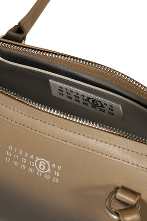 NEW BAULETTO J MEDIUM / EARTH + SPRUZZATURA NERA
