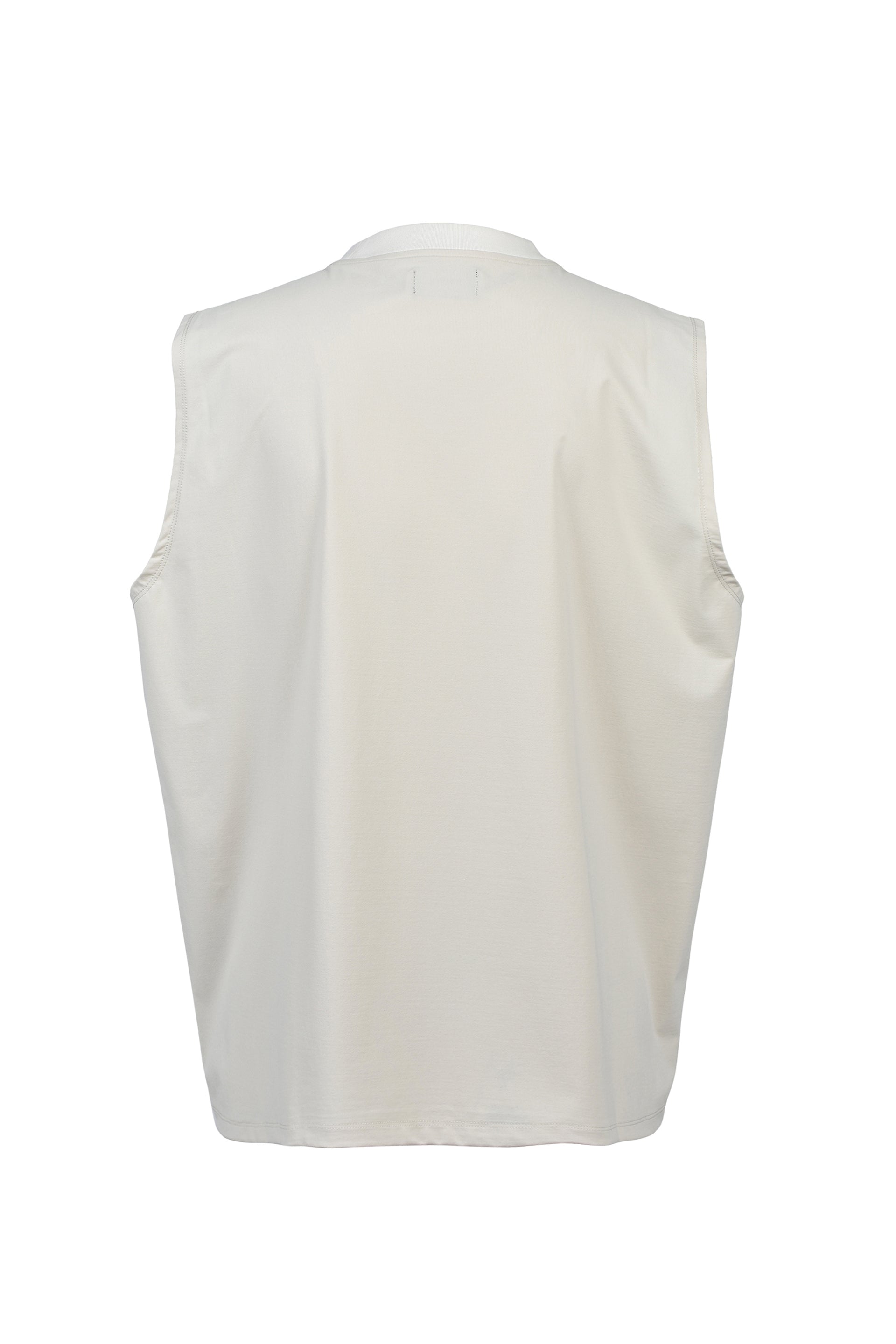 NEW RICH SILKY NO SLEEVE / WHT