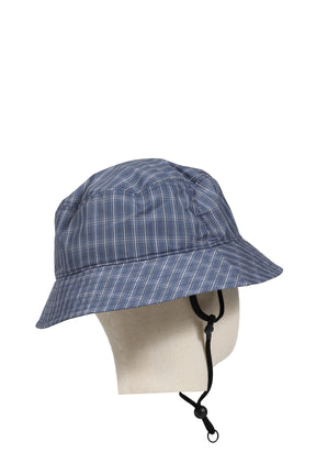 TECH VENTILATION HAT SUMMER PLAID / SMOKE BLU