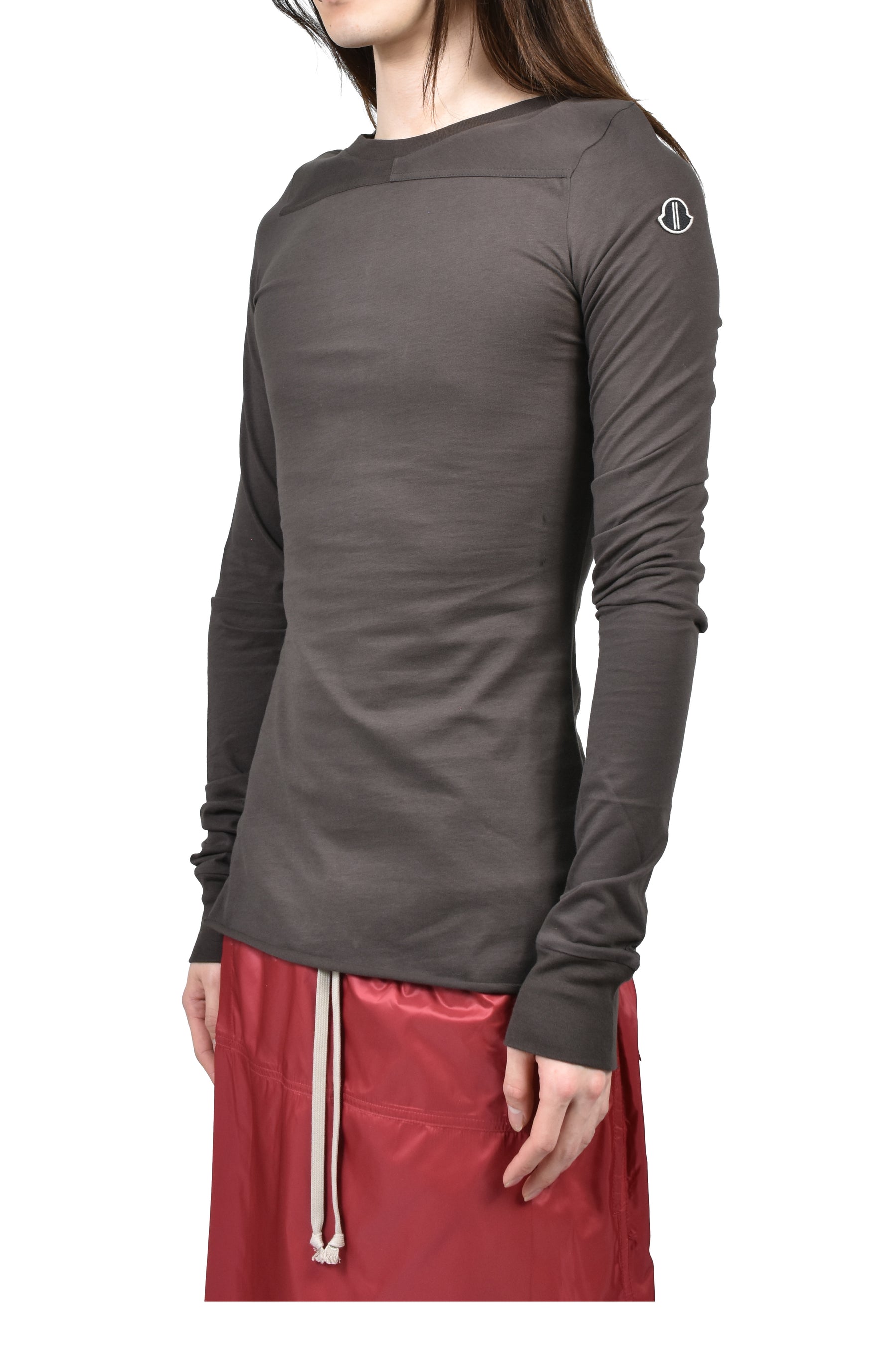 MONCLER + RICK OWENS GIRDER LS T / DUST