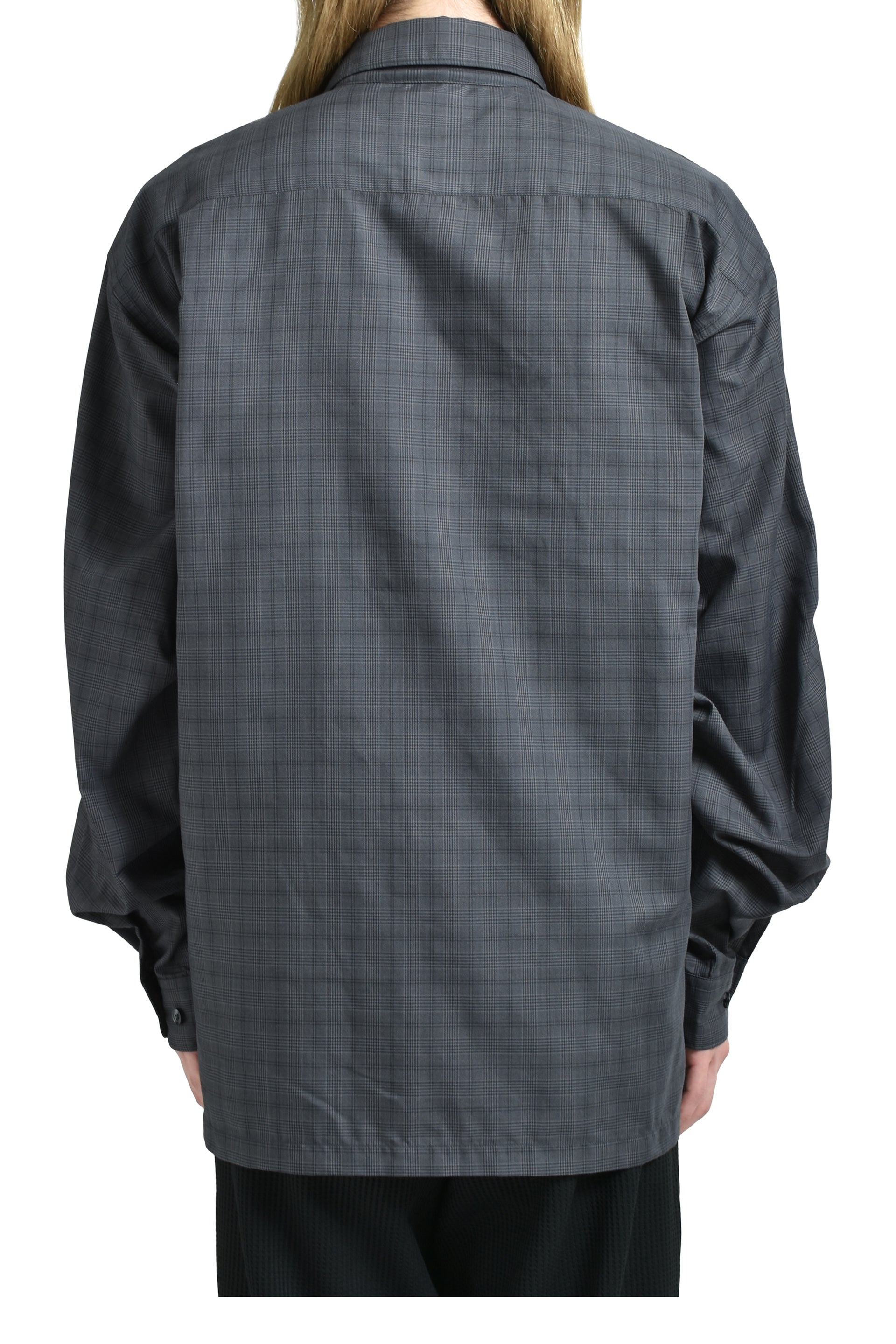 TECH SPORTS OPEN COLLAR SHIRT L/S NOVA CHECK / CHA