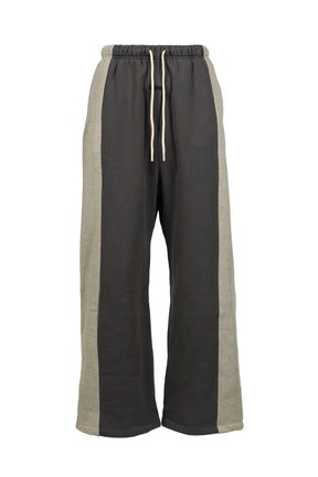 PANELLED LOUNGE PANT / IRON GRY/ SEAL HEATHER