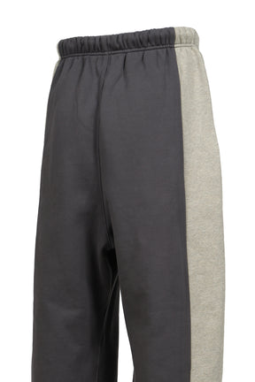 PANELLED LOUNGE PANT / IRON GRY/ SEAL HEATHER