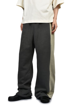 PANELLED LOUNGE PANT / IRON GRY/ SEAL HEATHER