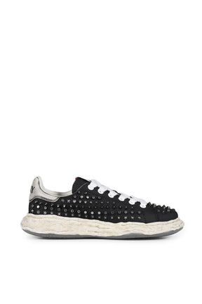 CHARLES STUDDED LOW / BLK