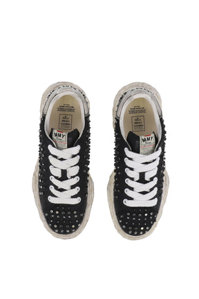 CHARLES STUDDED LOW / BLK
