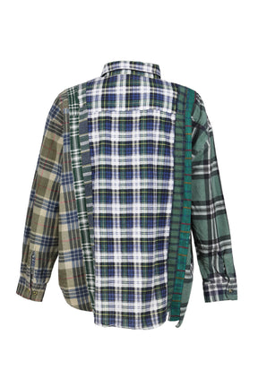 FLANNEL SHIRT -> 7 CUTS WIDE SHIRT / ASSORTED