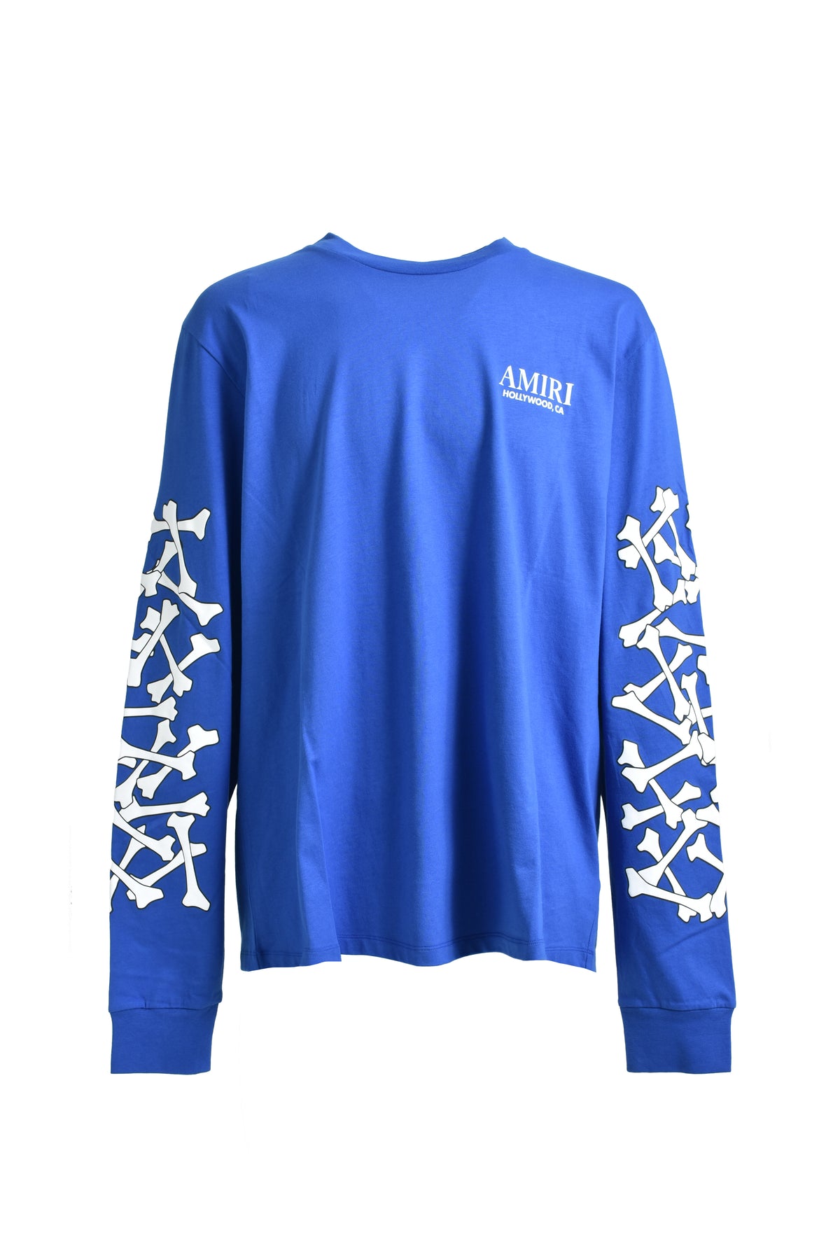 BONES STACKED L/S TEE / BLU