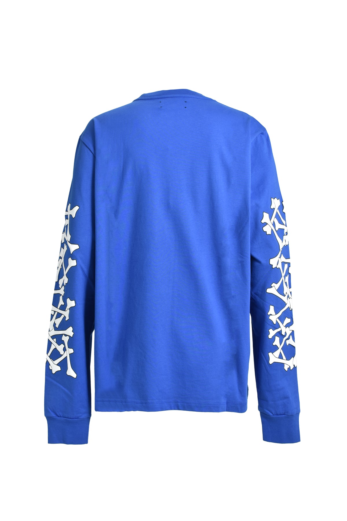 BONES STACKED L/S TEE / BLU