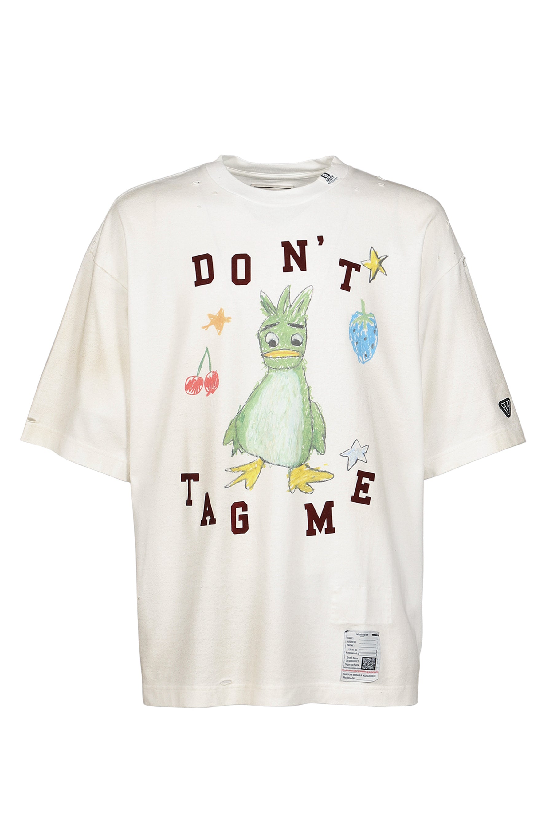 KIDS DOODLE TEE / WHT