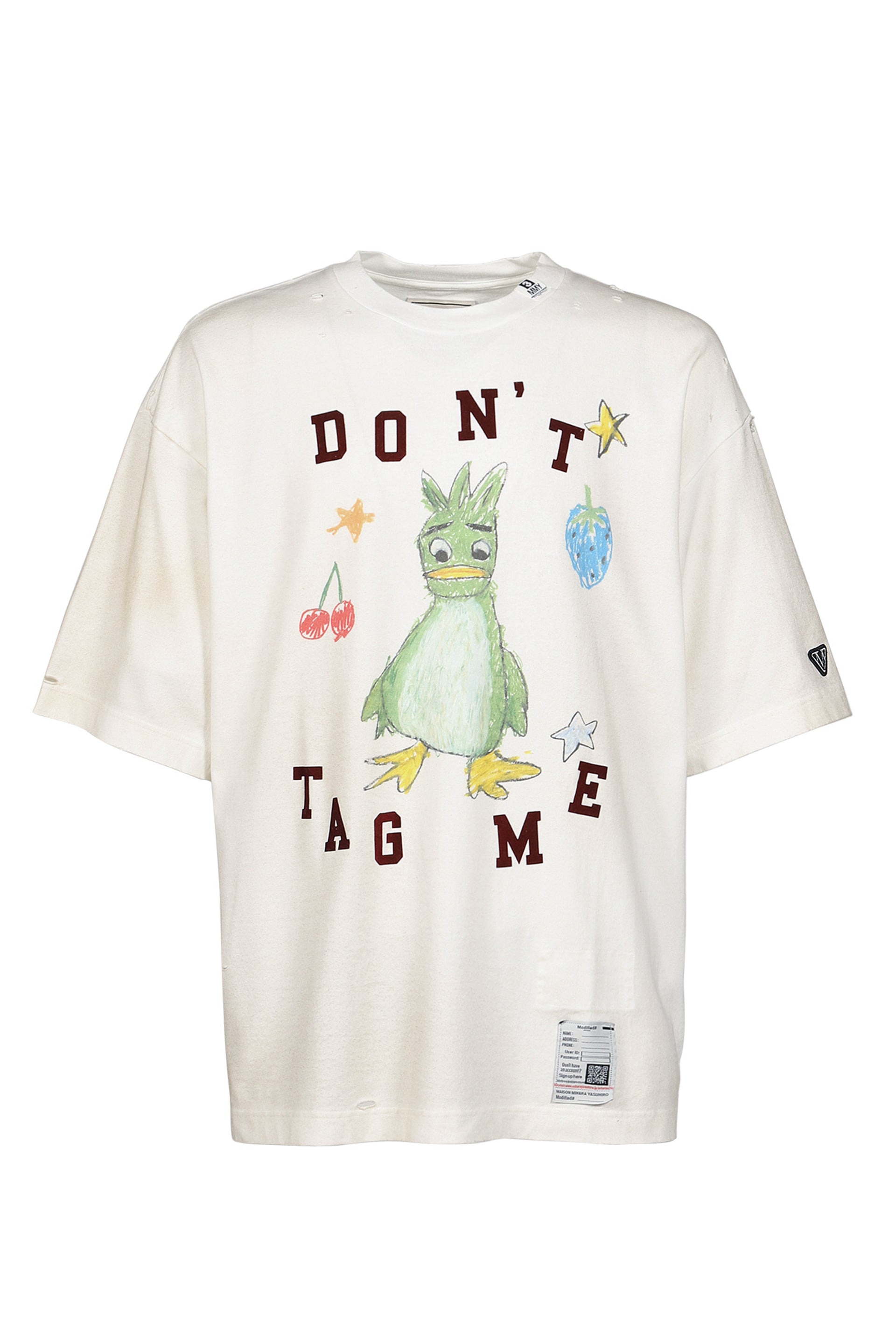KIDS DOODLE TEE / WHT