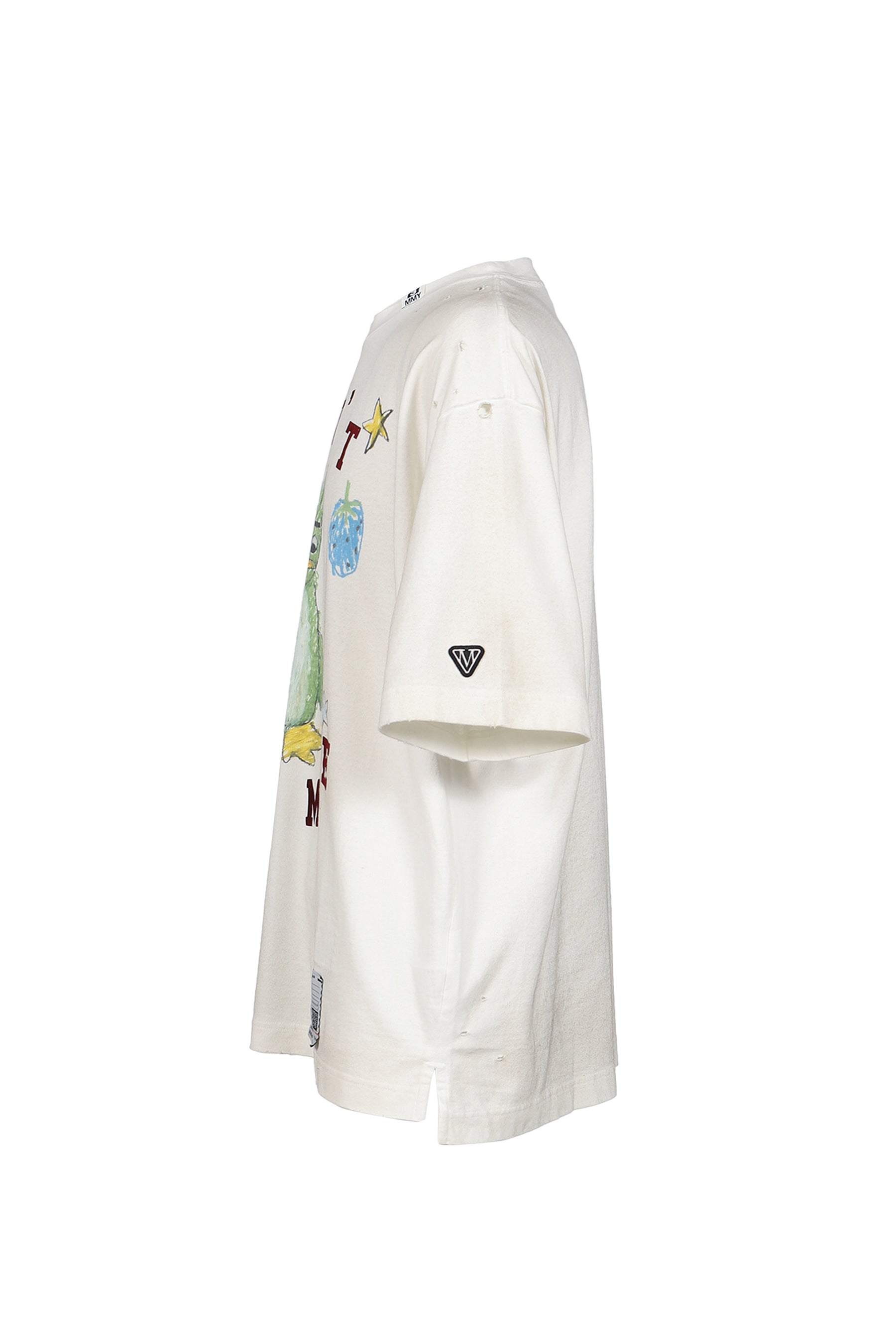 KIDS DOODLE TEE / WHT