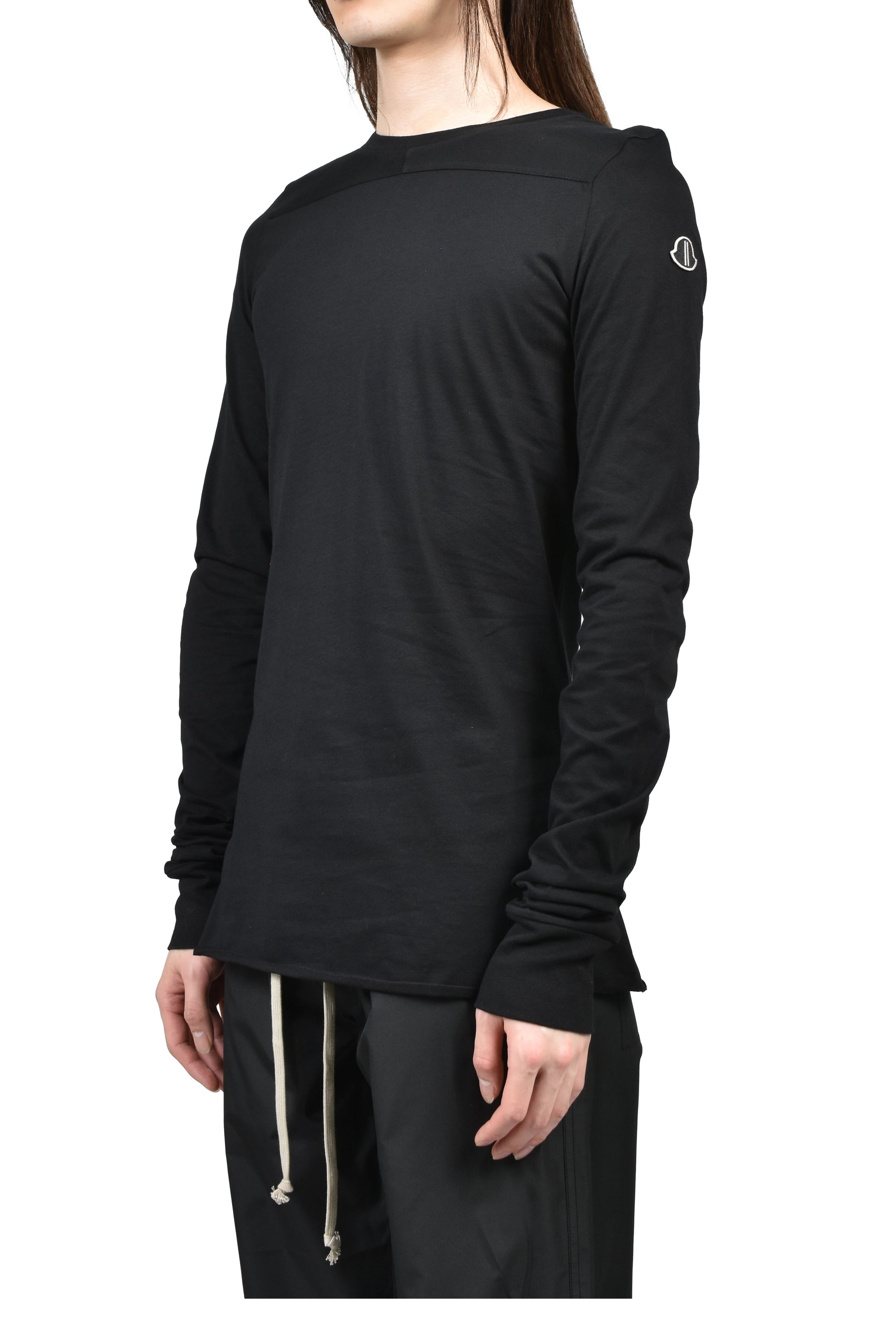 MONCLER + RICK OWENS GIRDER LS T / BLK